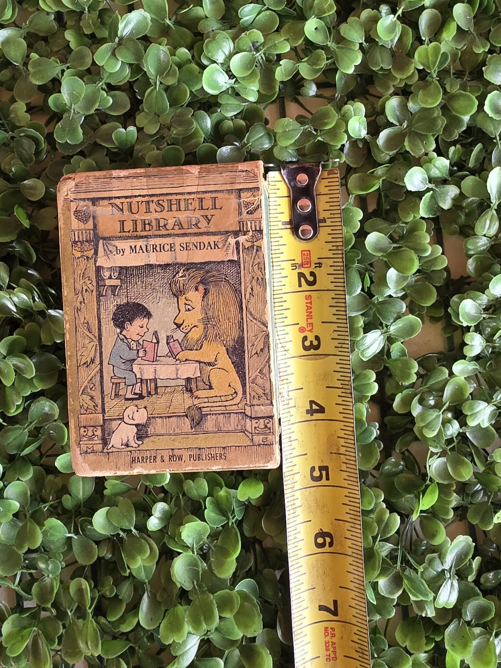 Vintage 1962 Maurice Sendak The Nutshell Library Mini Book Box Set (4 Books)